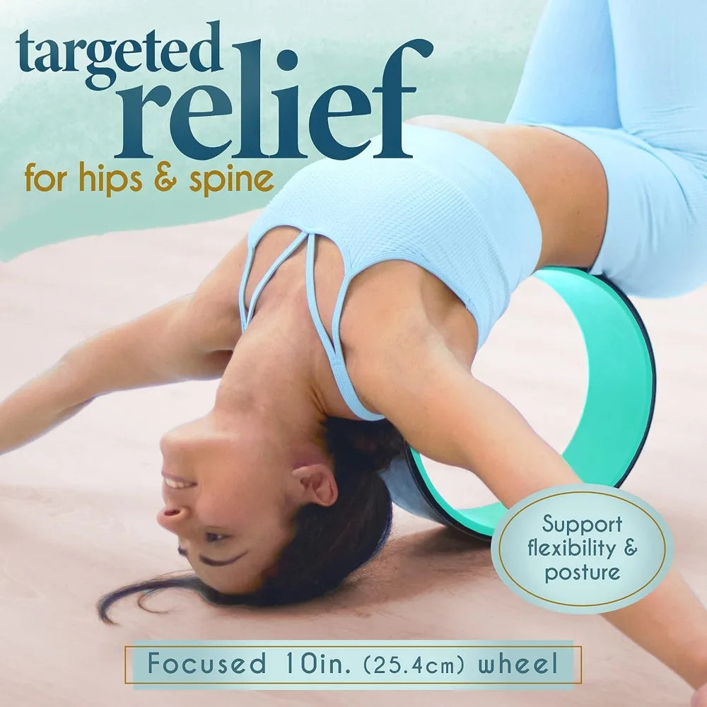 Florensi Yoga Wheel 3-Pack Back Stretcher And Roller