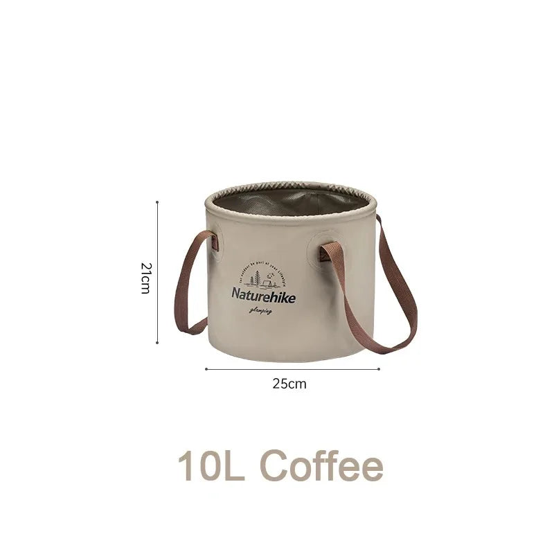 Naturehike Foldable Outdoor Water Bucket For Camping And Fishing