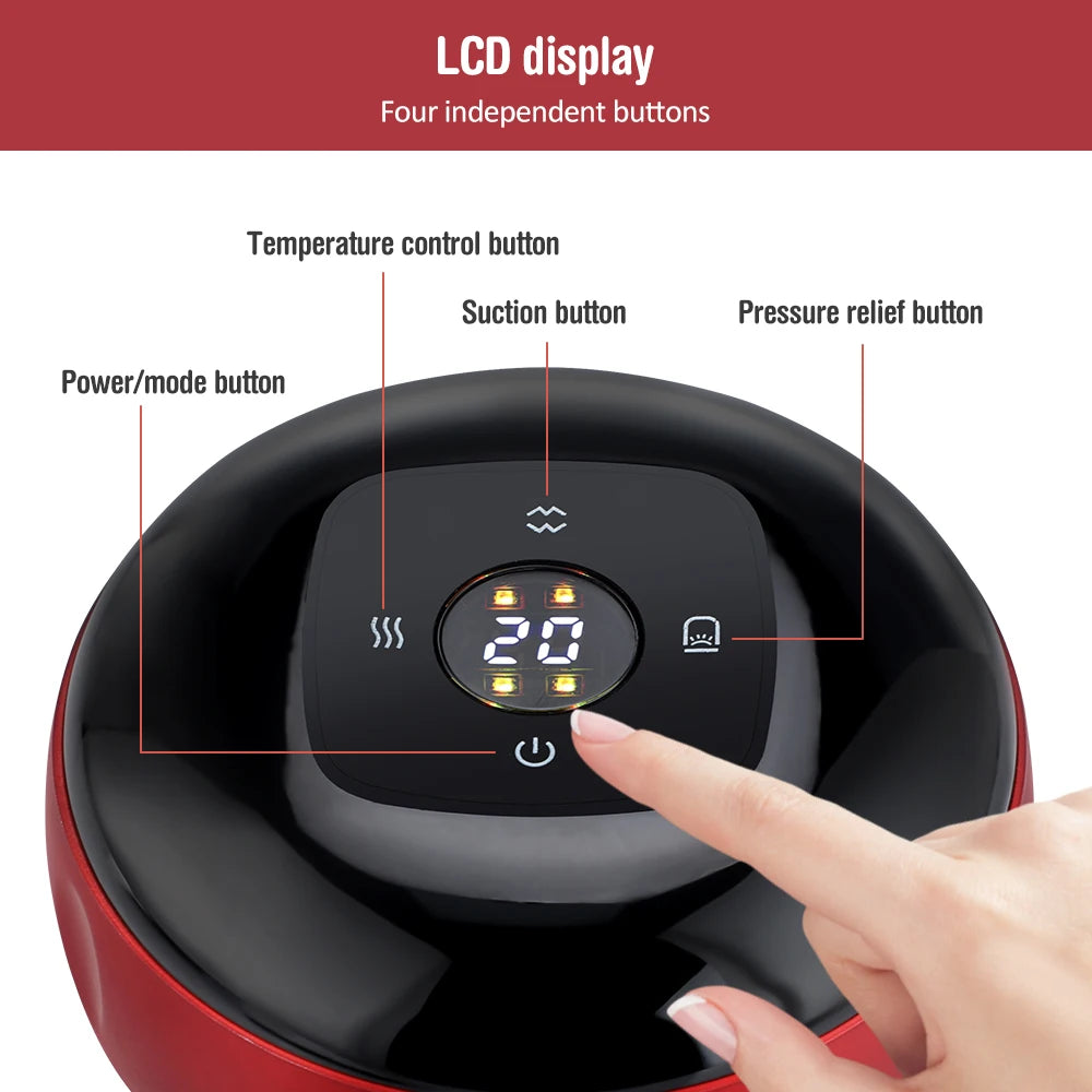 Hailicare Electric Cupping Massager Vacuum Suction Device