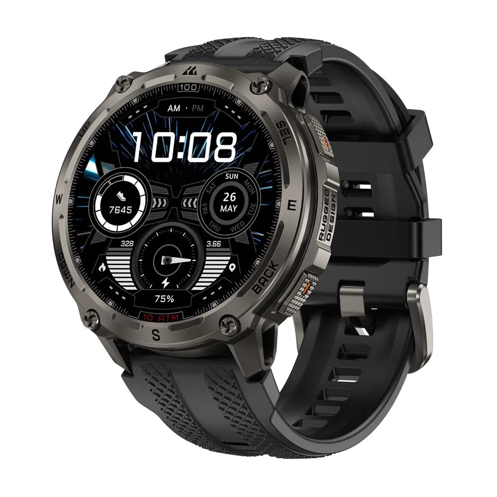 KOSPET Tank T4 Smart Watch Men GPS Satellite Navigation Waterproof