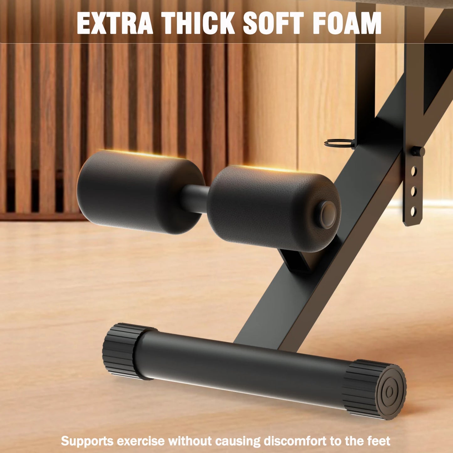 Foldable Weight Bench For Full Body Workout 1000 Lb Capacity