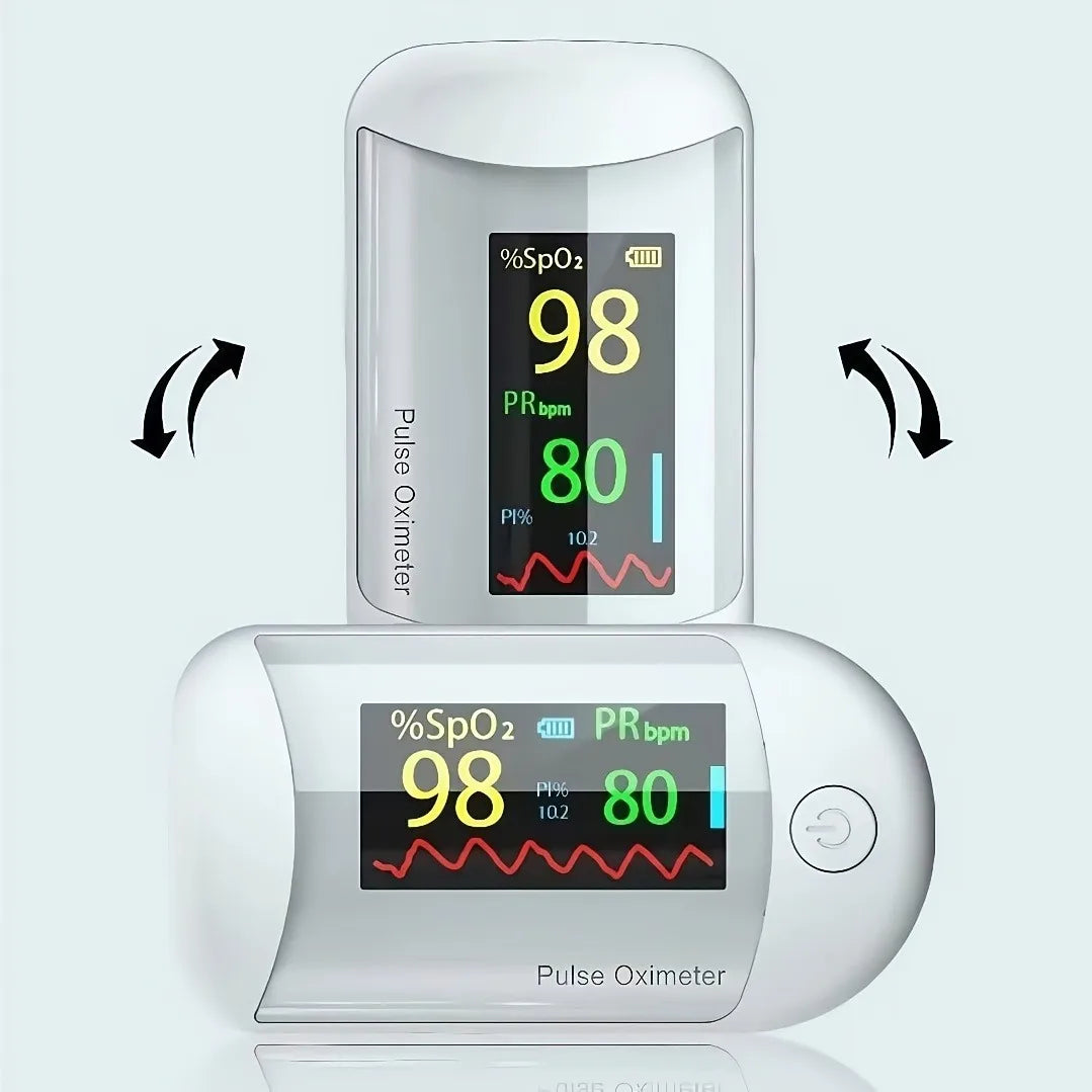 Jitesy Fingertip Pulse Oximeter With Heart Rate And SpO2 Monitor