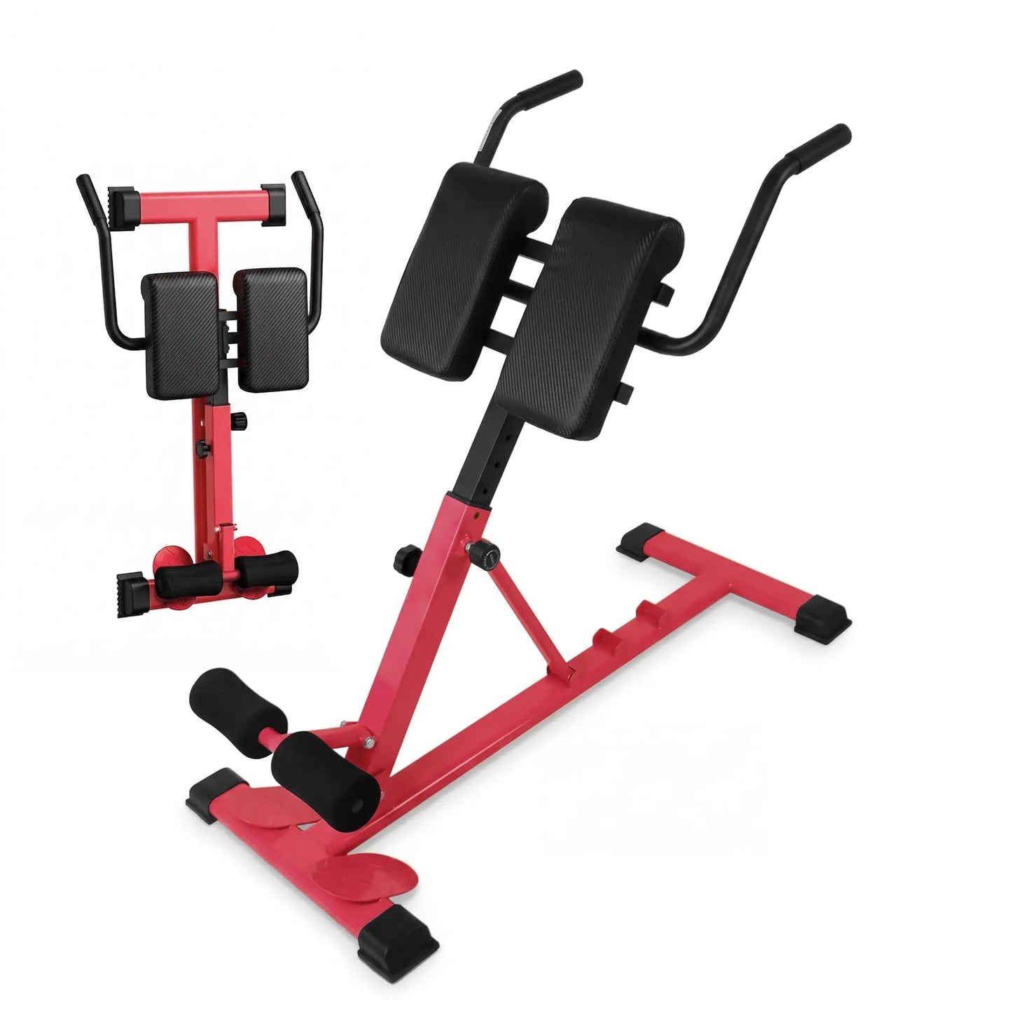 HiMISS Roman Chair Hyperextension Bench For Home Gym