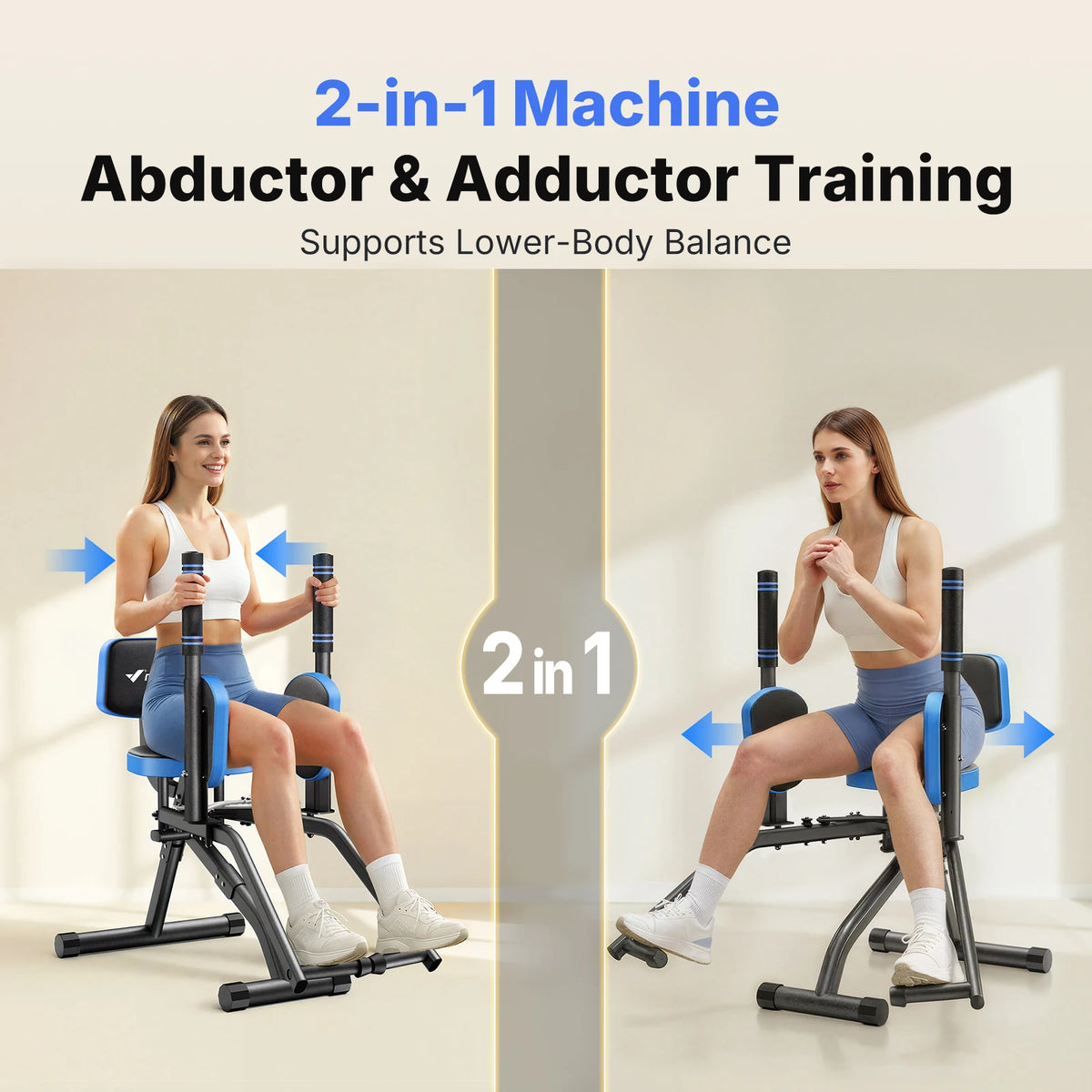 Merach Adjustable Hip Abductor and Adductor Trainer