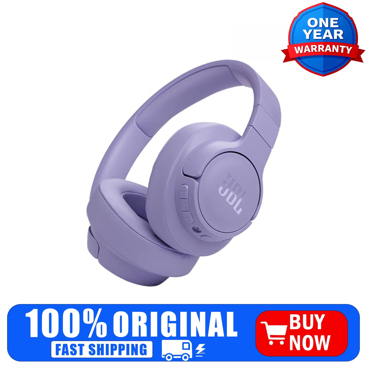 JBL Tune 770NC Wireless Headphones With Adaptive Noise Cancelling