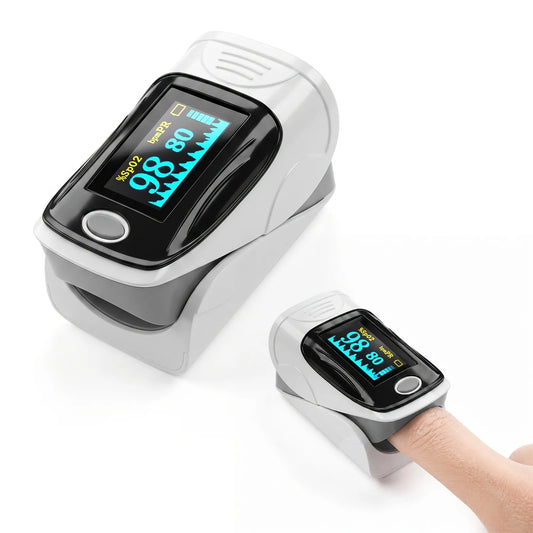 Jitesy Fingertip Pulse Oximeter Blood Oxygen SpO2 Monitor Digital Display