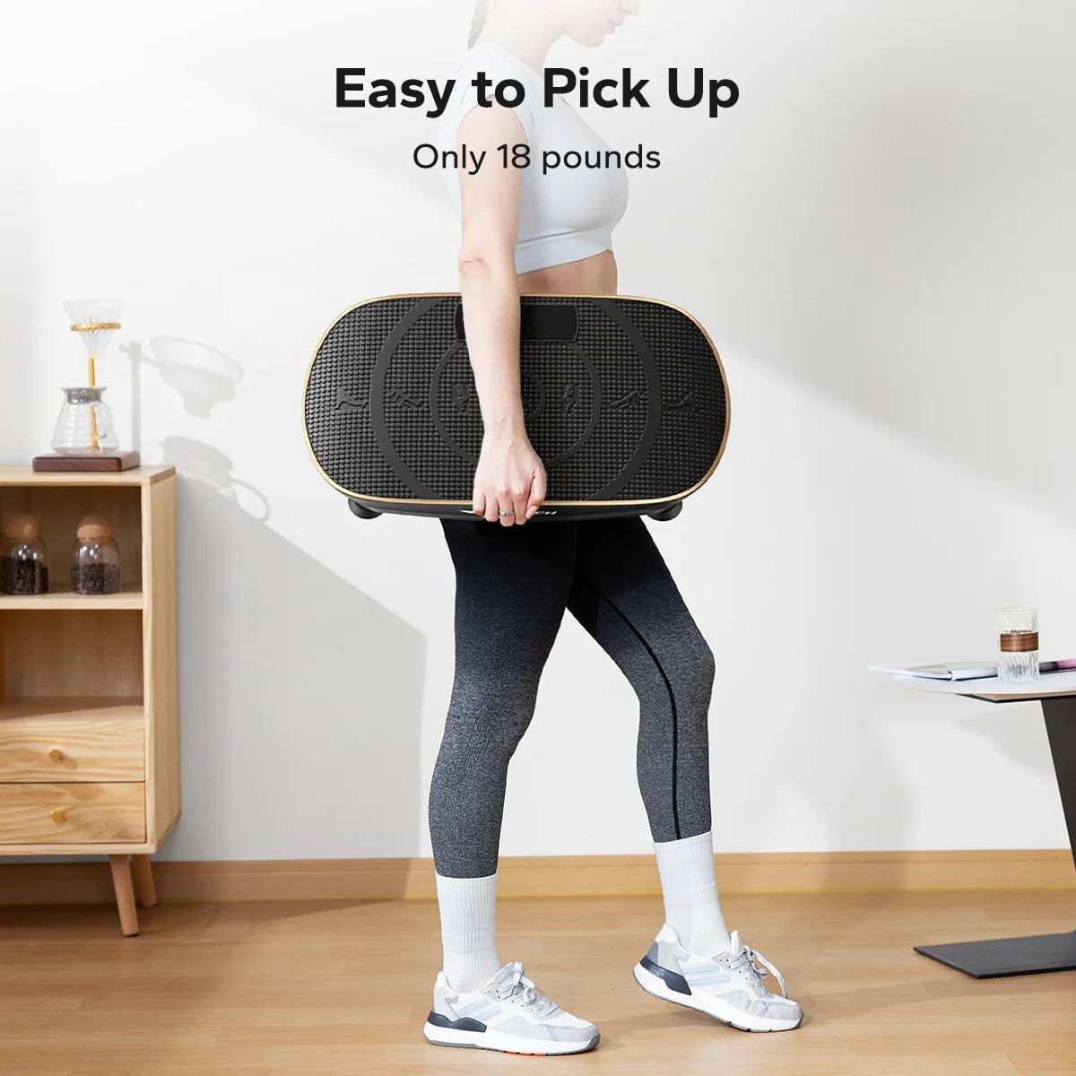 MERACH Vibration Plate Exercise Machine For Whole Body Workout