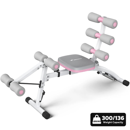 MERACH Ab Machine Multi-Functional Adjustable Sit Up Bench