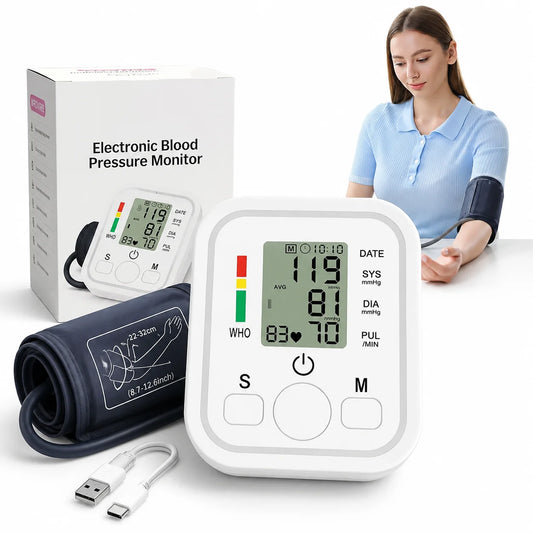 Jitesy Automatic Upper Arm Blood Pressure Monitor Digital Display