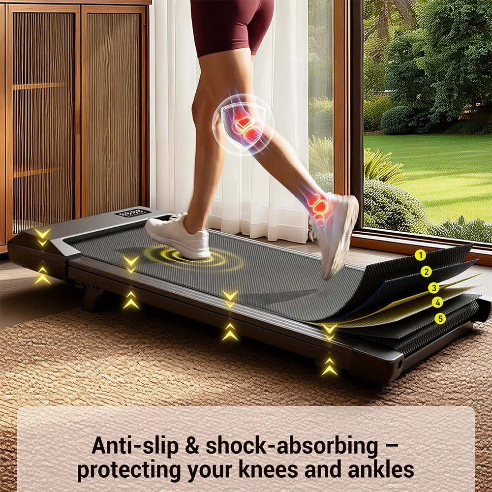 Superun Portable 2in1 Walking Pad With LCD Screen