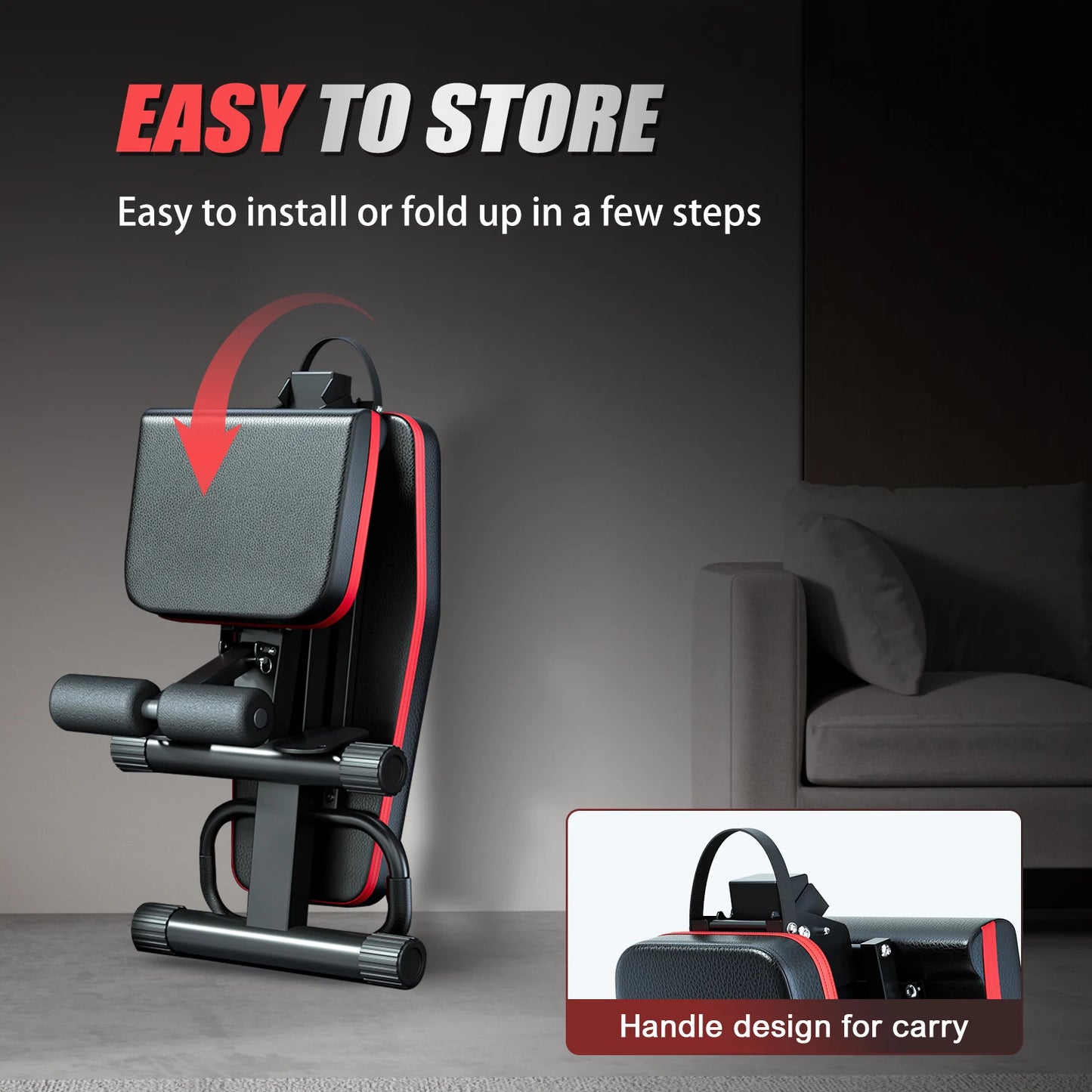 Foldable Dumbbell Weight Bench For Full Body Workouts