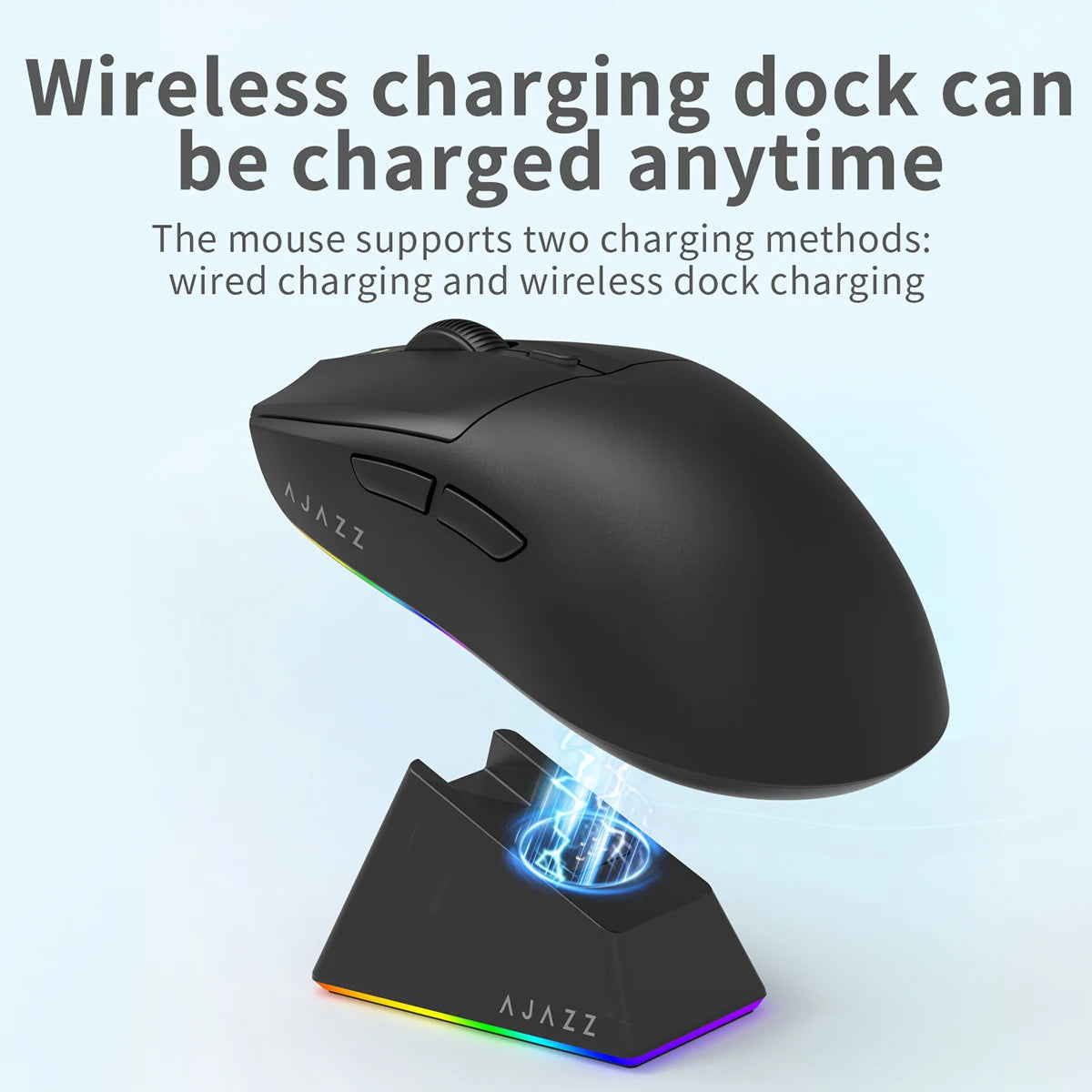 Ajazz AJ139 V2 Wireless Gaming Mouse 1000Hz PAW3311
