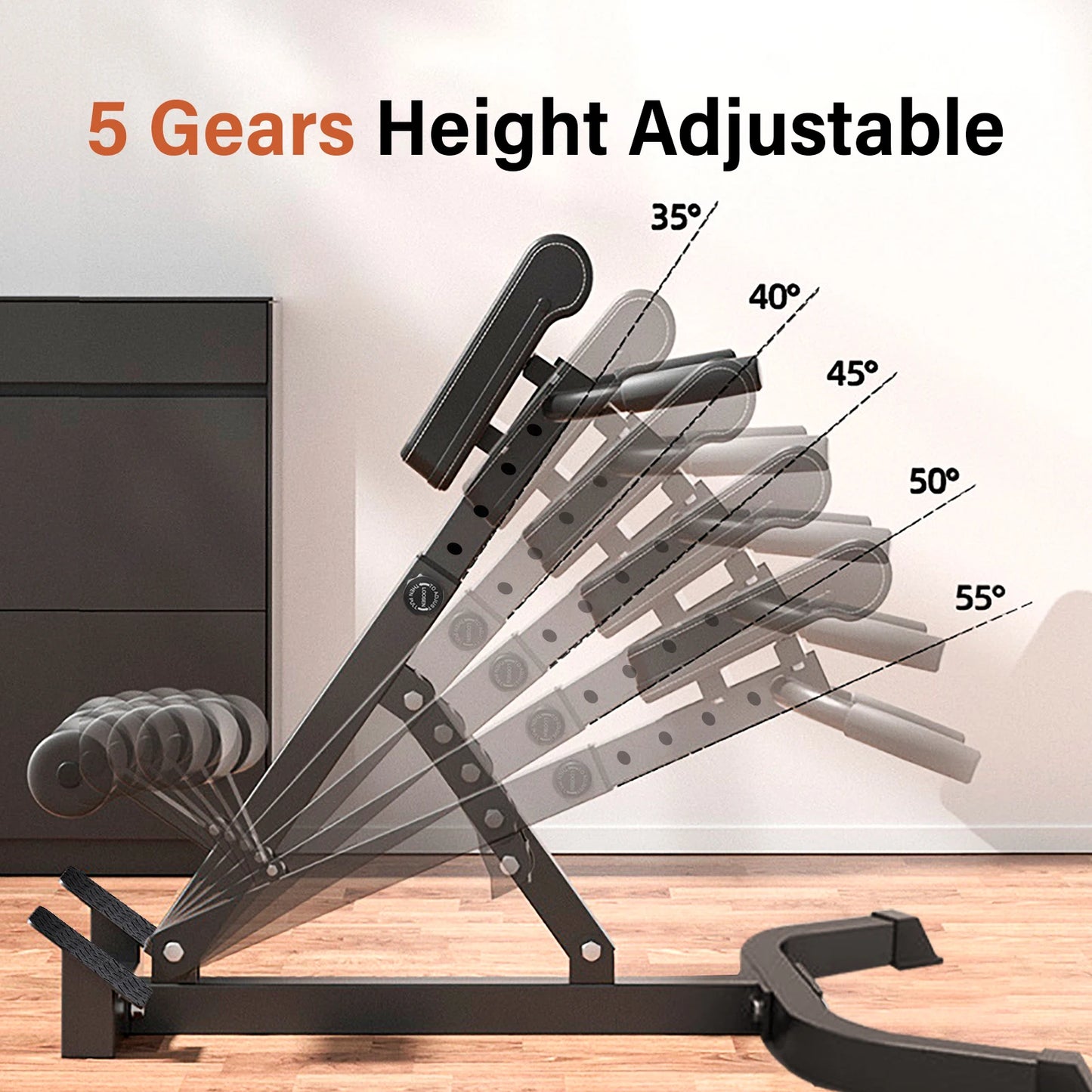 Roman Chair Back Extension Bench For Core Training