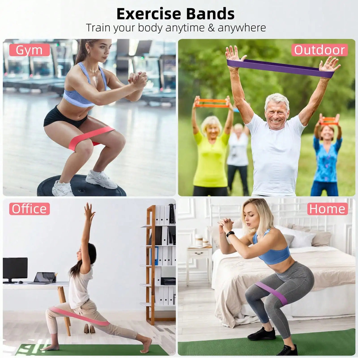 Meoky Premium Resistance Bands Set For Home Cardio Workout