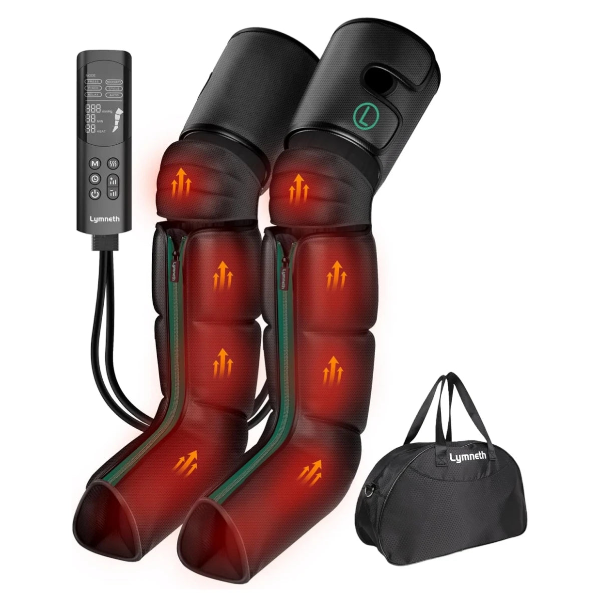 Leg Massager With Heat And Air Compression Therapy
