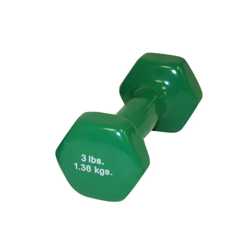Vinyl Coated Iron Dumbbell For Strength Training