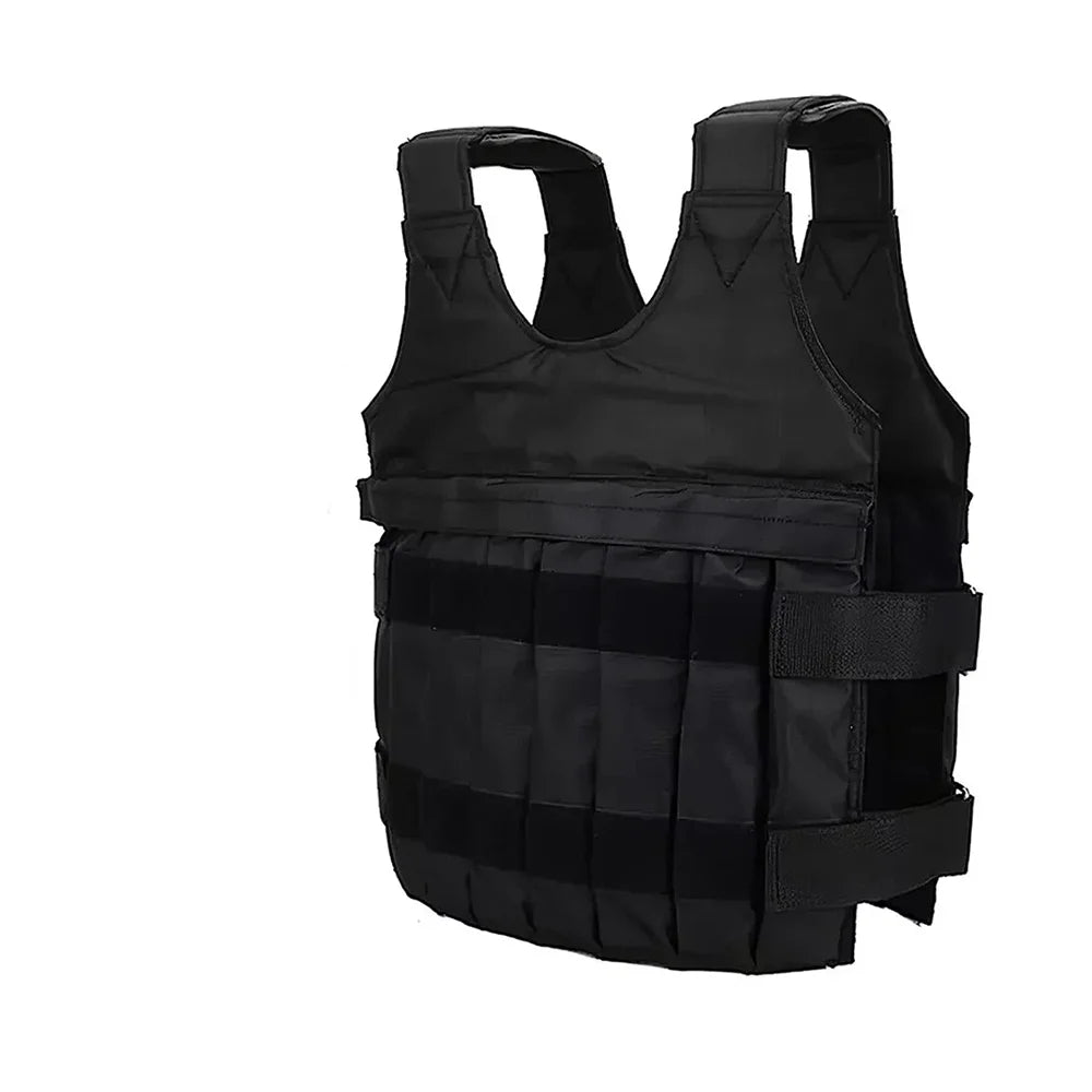 Adjustable 110 Lbs Weighted Vest For Cardio Training
