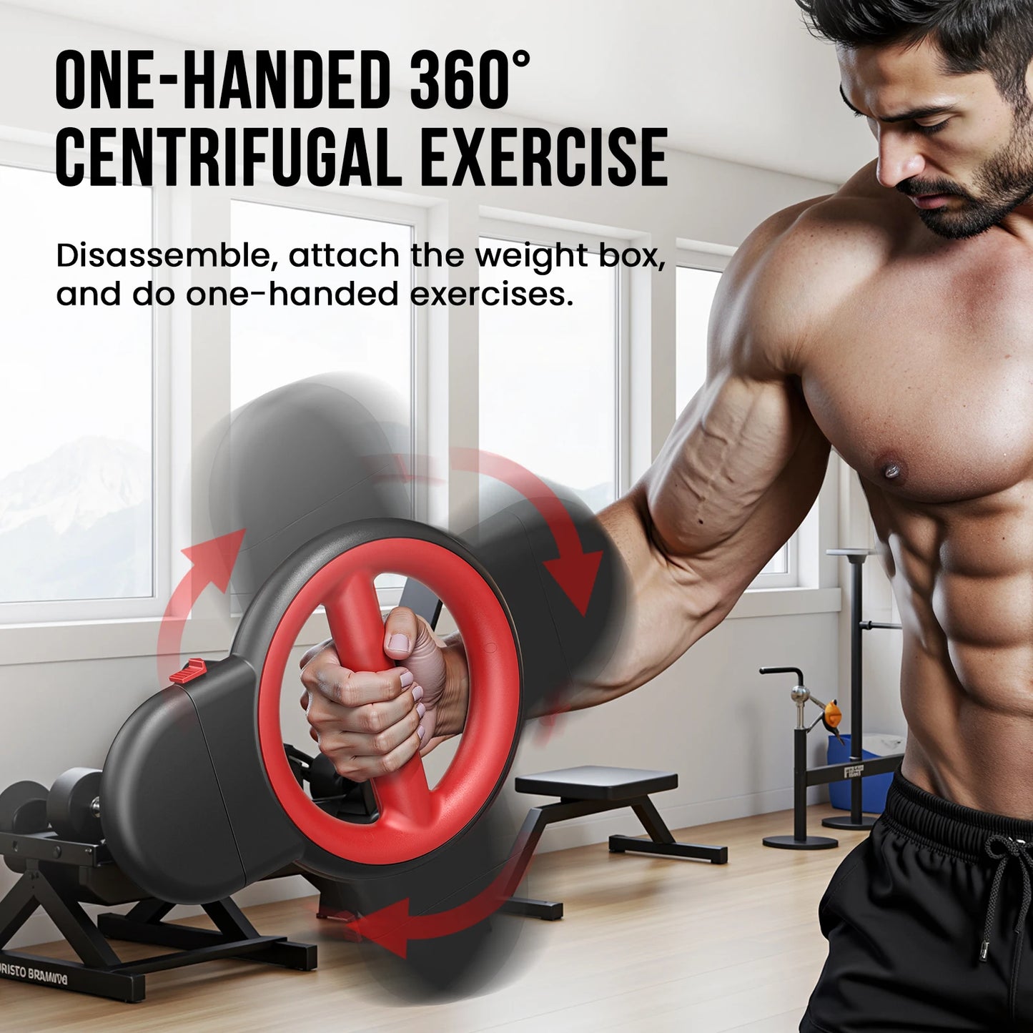3 In 1 Rotator Arm Exerciser And Forearm Strength Machine