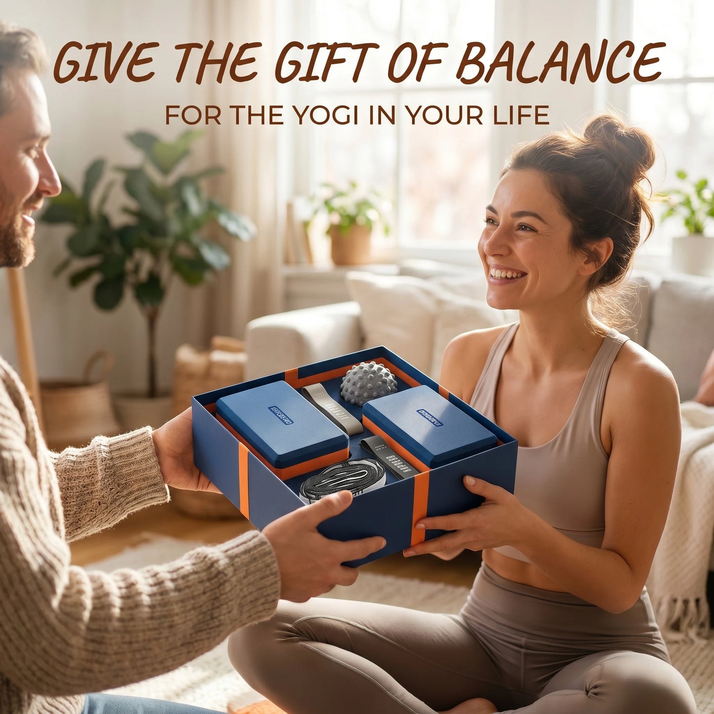 Yoga Blocks 2 Pack High Density EVA Foam Non Slip