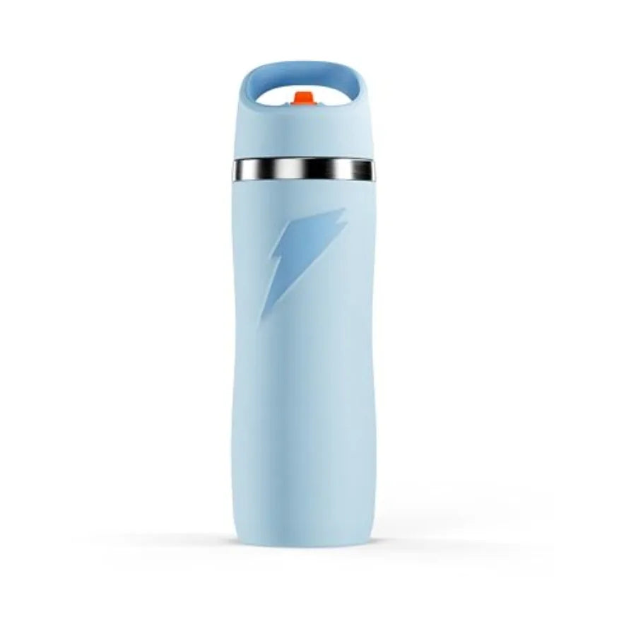 Premium Reusable Water Bottle With Secure Lid And Carry Strap