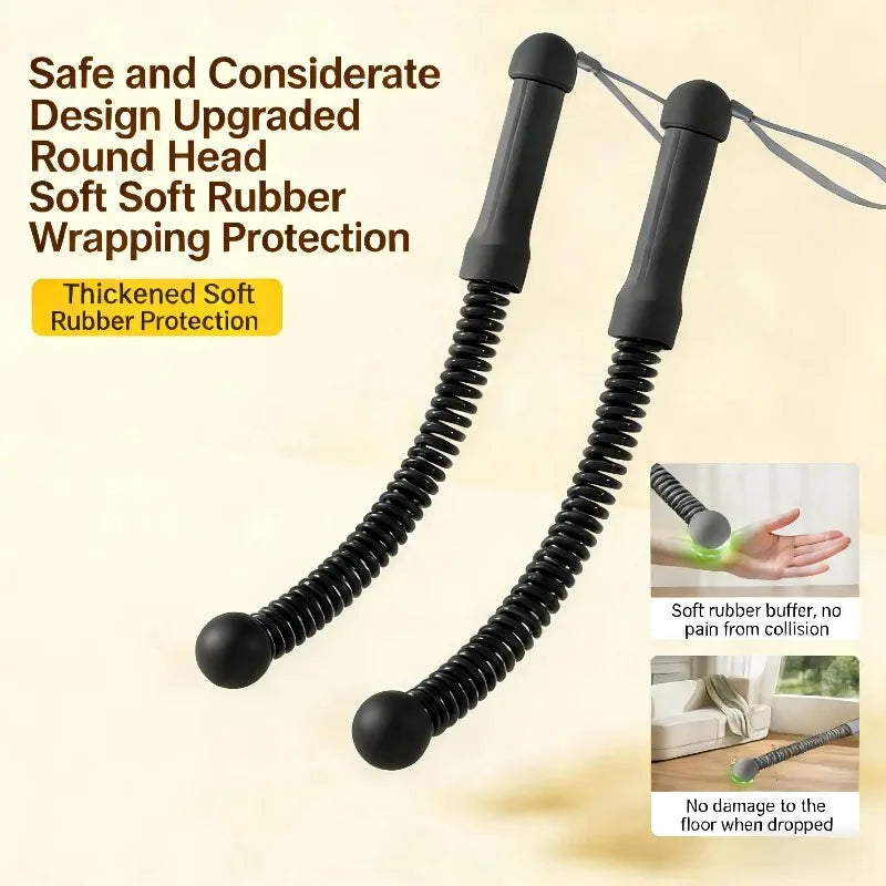 Quiet Weighted Ropeless Battle Rope For Home Gym Training