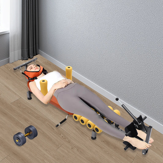 Adjustable Portable Back Stretch Bench For Neck And Spine Relief