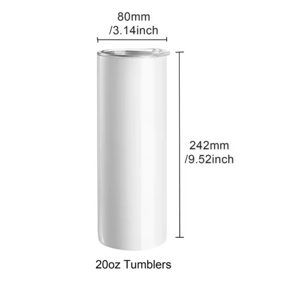 Htvront Stainless Steel Sublimation Tumbler Blanks