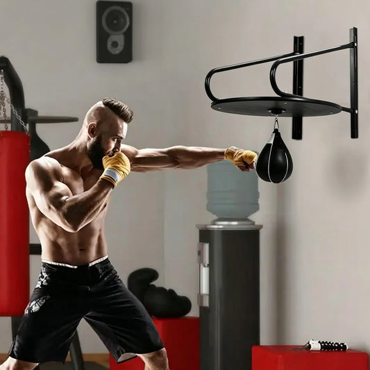 HiMISS Heavy-Duty Speed Bag Platform With 360 Swivel Wall Mount