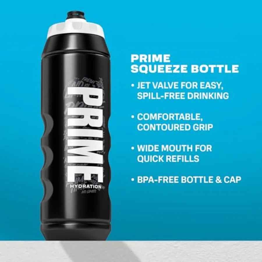 Squeeze Water Bottle BPA Free Leakproof Ergonomic Design