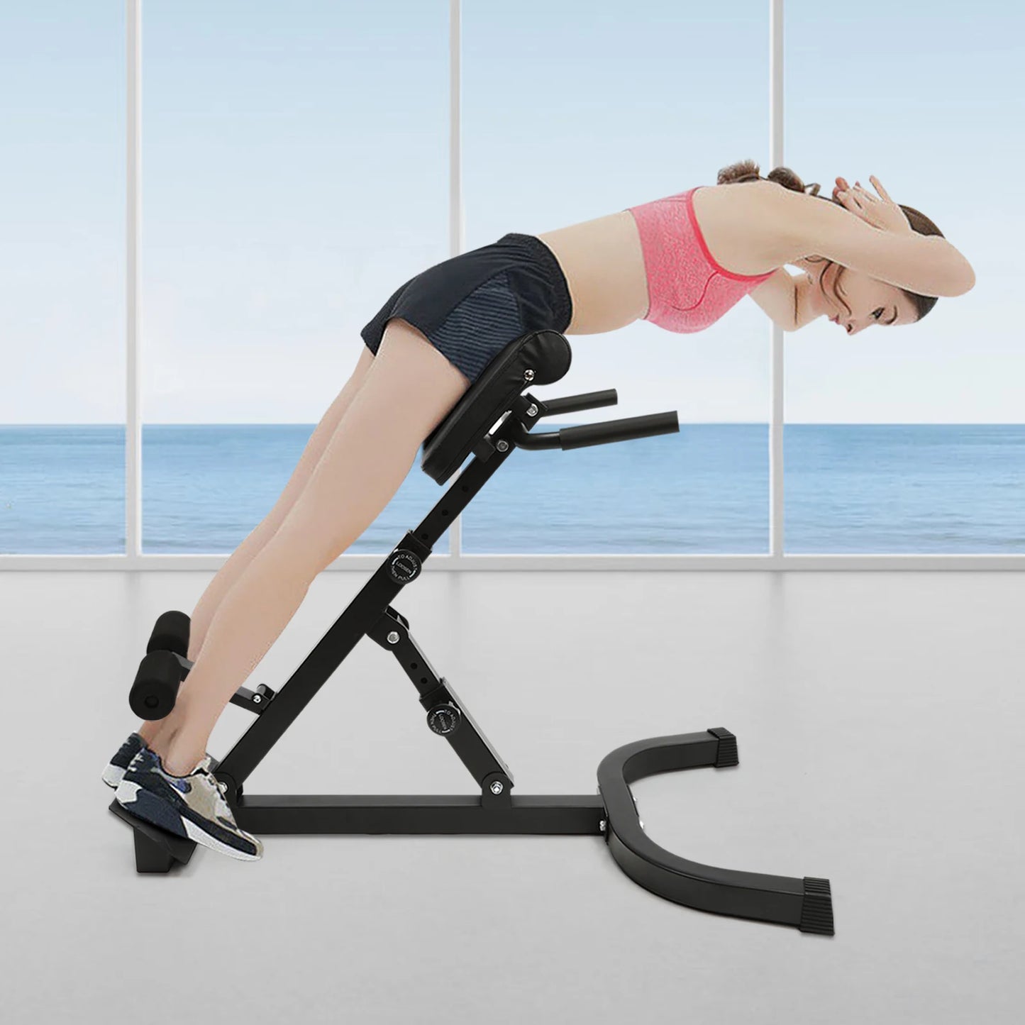 Roman Chair Back Extension Machine For Abdominal Training