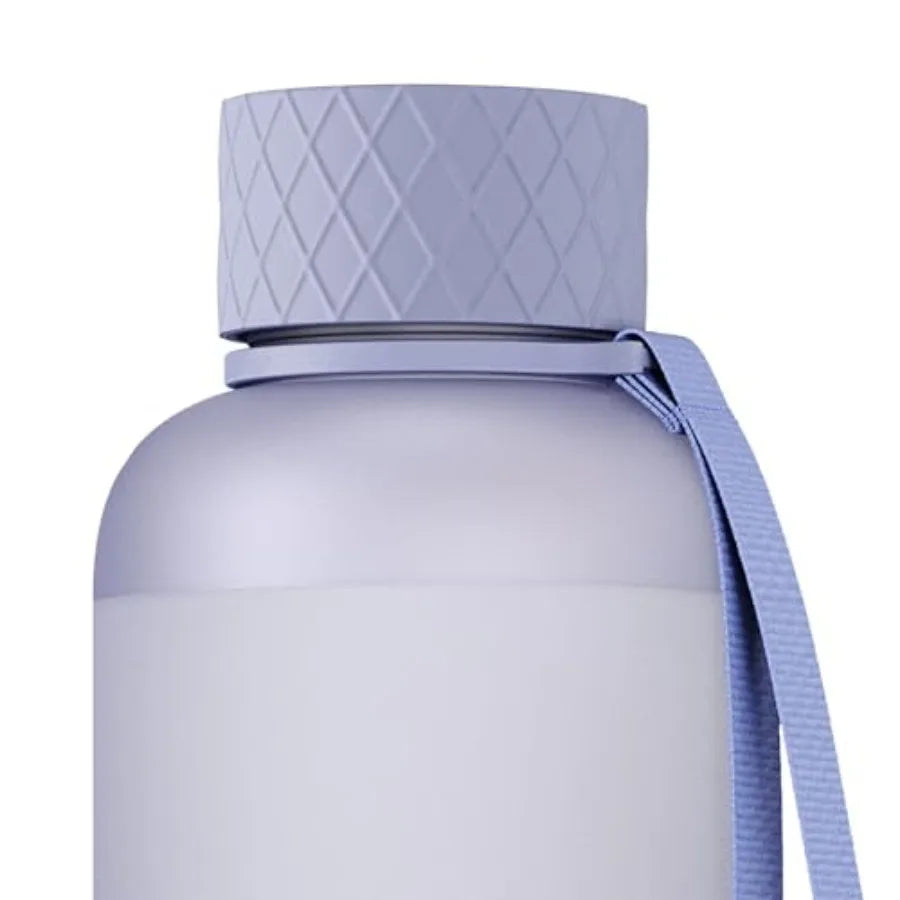 Lightweight Shatterproof Sports Water Bottle With Carry Strap