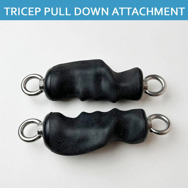 LAT Tricep Rope Pull Down Attachment For Home Gym Workouts