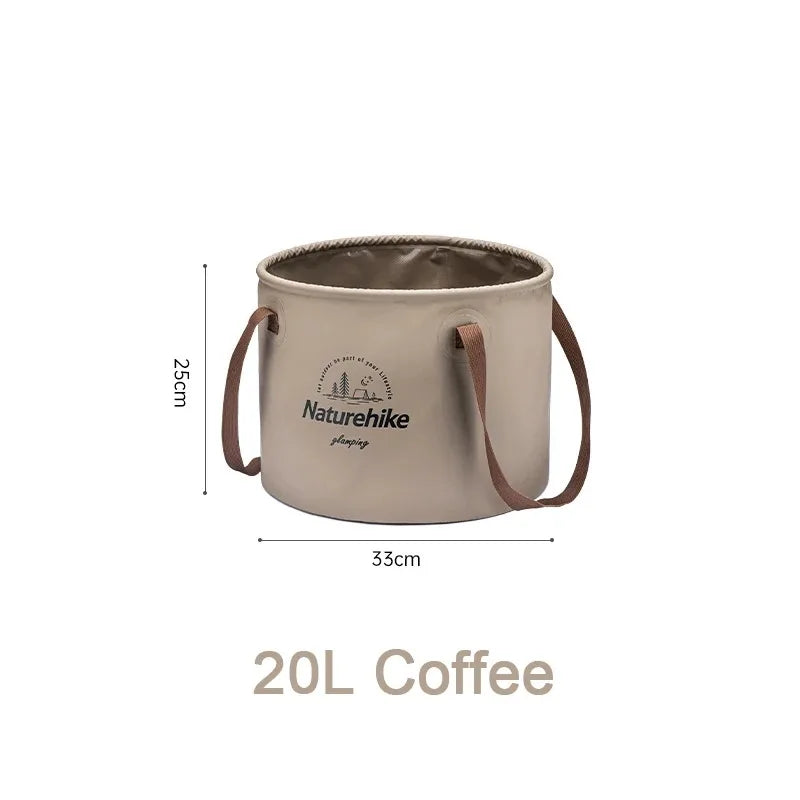 Naturehike Foldable Outdoor Water Bucket For Camping And Fishing