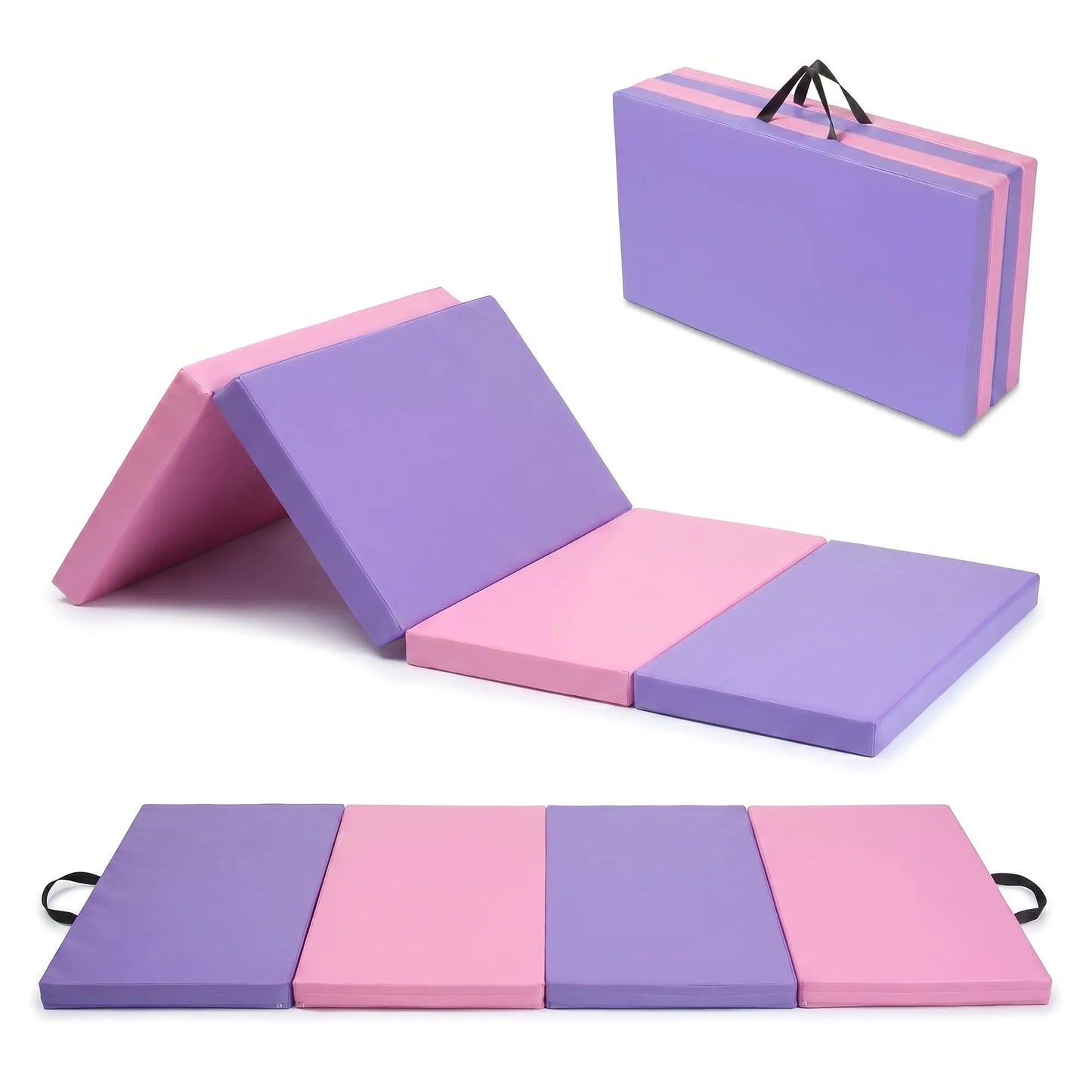 HiMISS Gymnastics Mat Folding Floor For Home Gym And Yoga