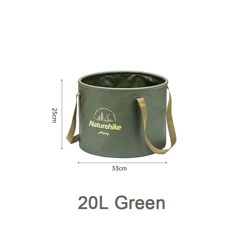 Naturehike Foldable Outdoor Water Bucket For Camping And Fishing
