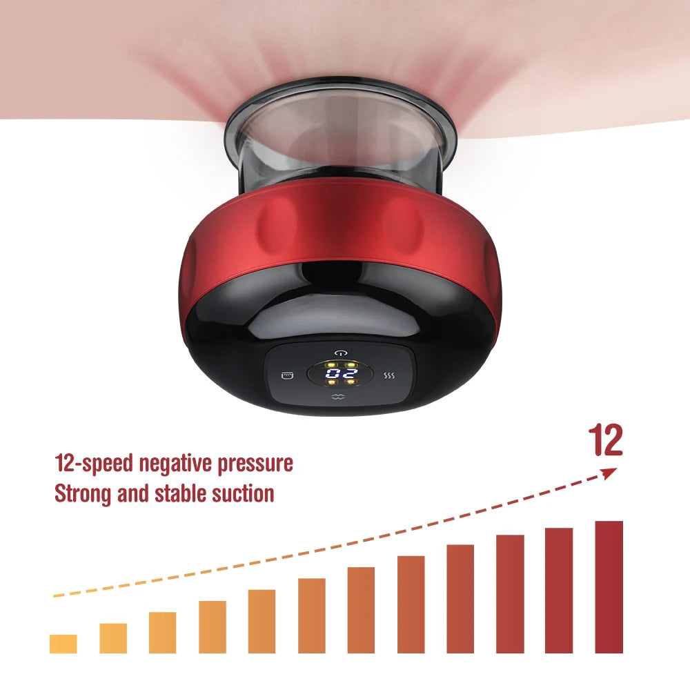 Hailicare Electric Cupping Massager Vacuum Suction Device