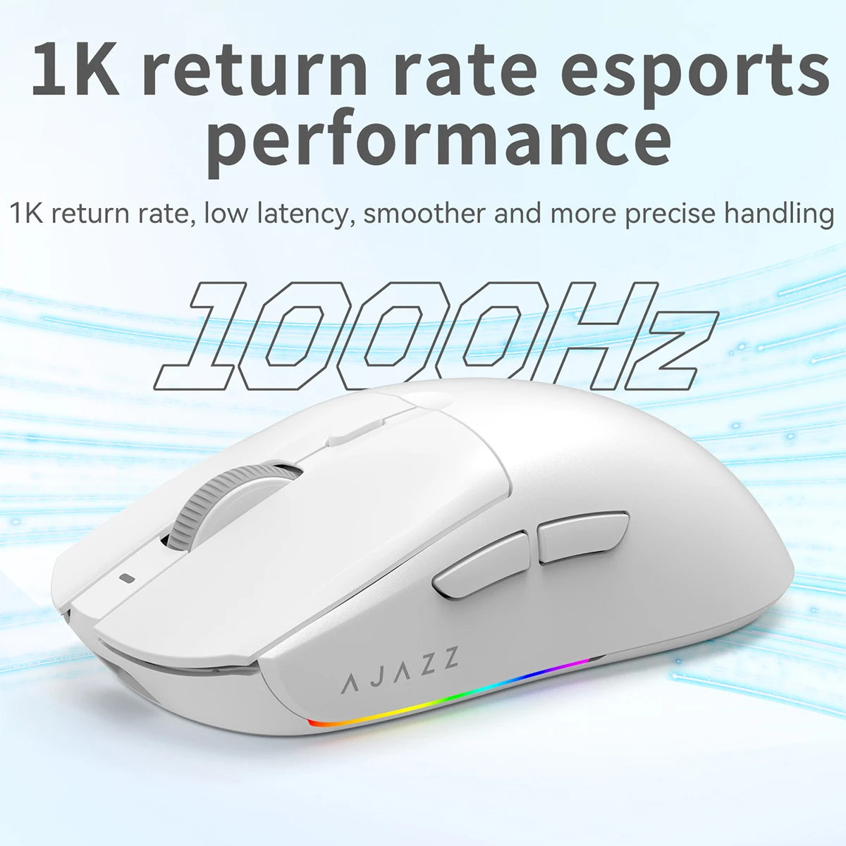 Ajazz AJ139 V2 Wireless Gaming Mouse 1000Hz PAW3311