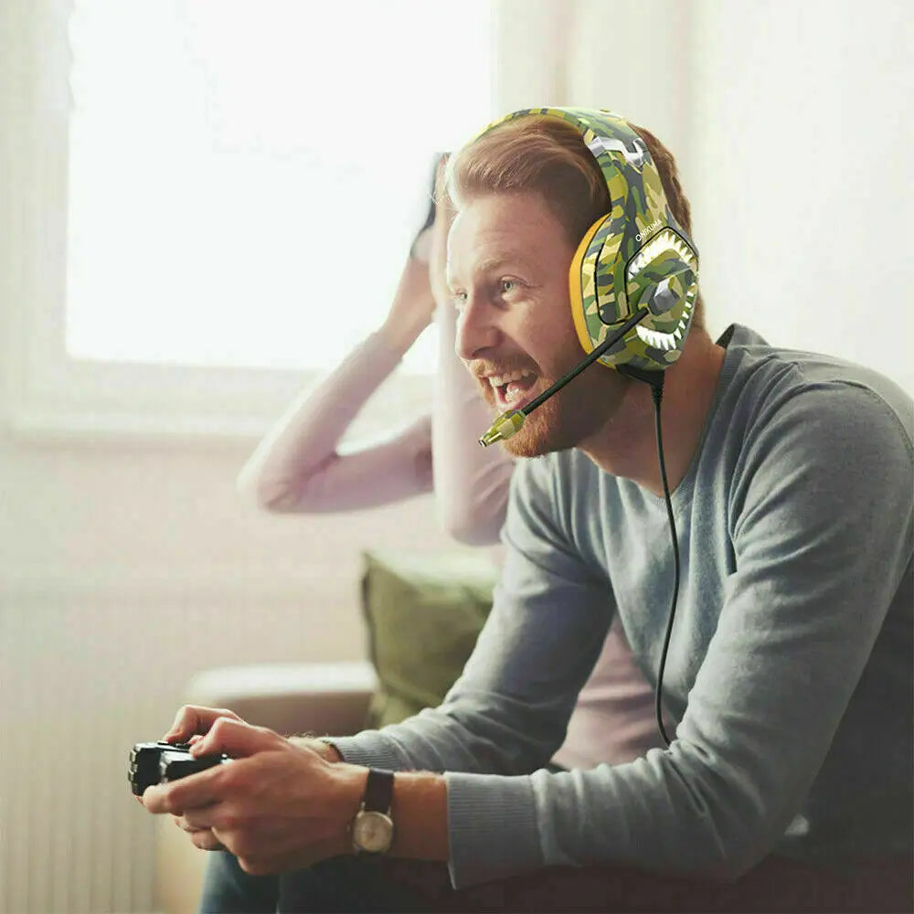 ONIKUMA K1B Pro Gaming Headset for PS4 Xbox PC Switch