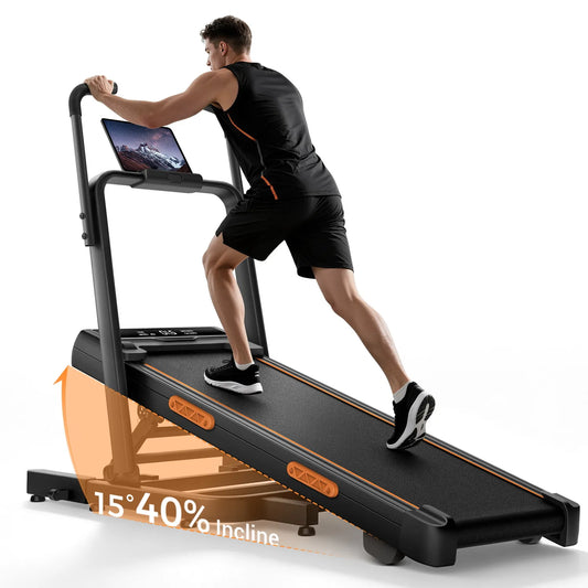 UMAY Home Treadmill With 3.0HP Motor LED Display