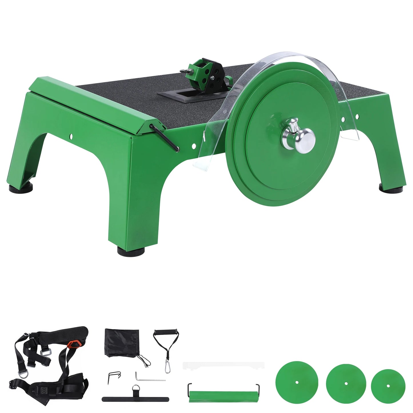 Flywheel Trainer With Adjustable Strap For Home Office Travel