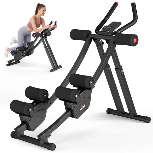 Dual Split Track Ab Machine Core Trainer Foldable