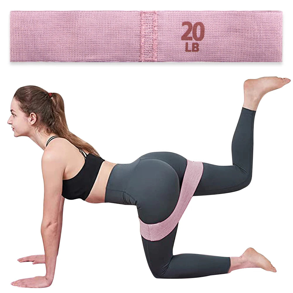 Sikiwind Hip Resistance Bands Anti Slip Glute Thigh Set