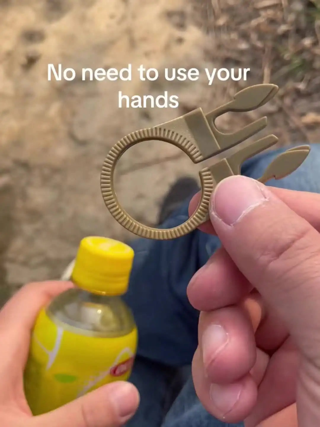Durable Nylon Carabiner Water Bottle Quick Clip Hook Set