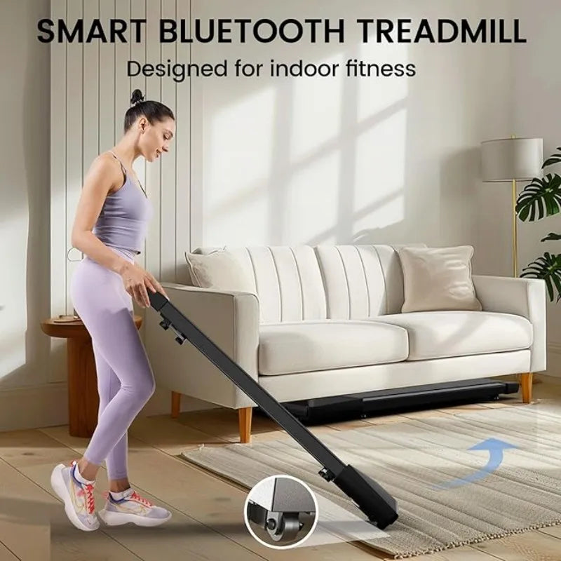 Superun 2-In-1 Home Office Walking Treadmill With App and Remote