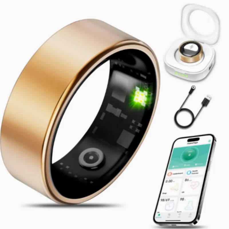 Xiaomi Smart Ring Health Monitor With Heart Rate Blood Pressure