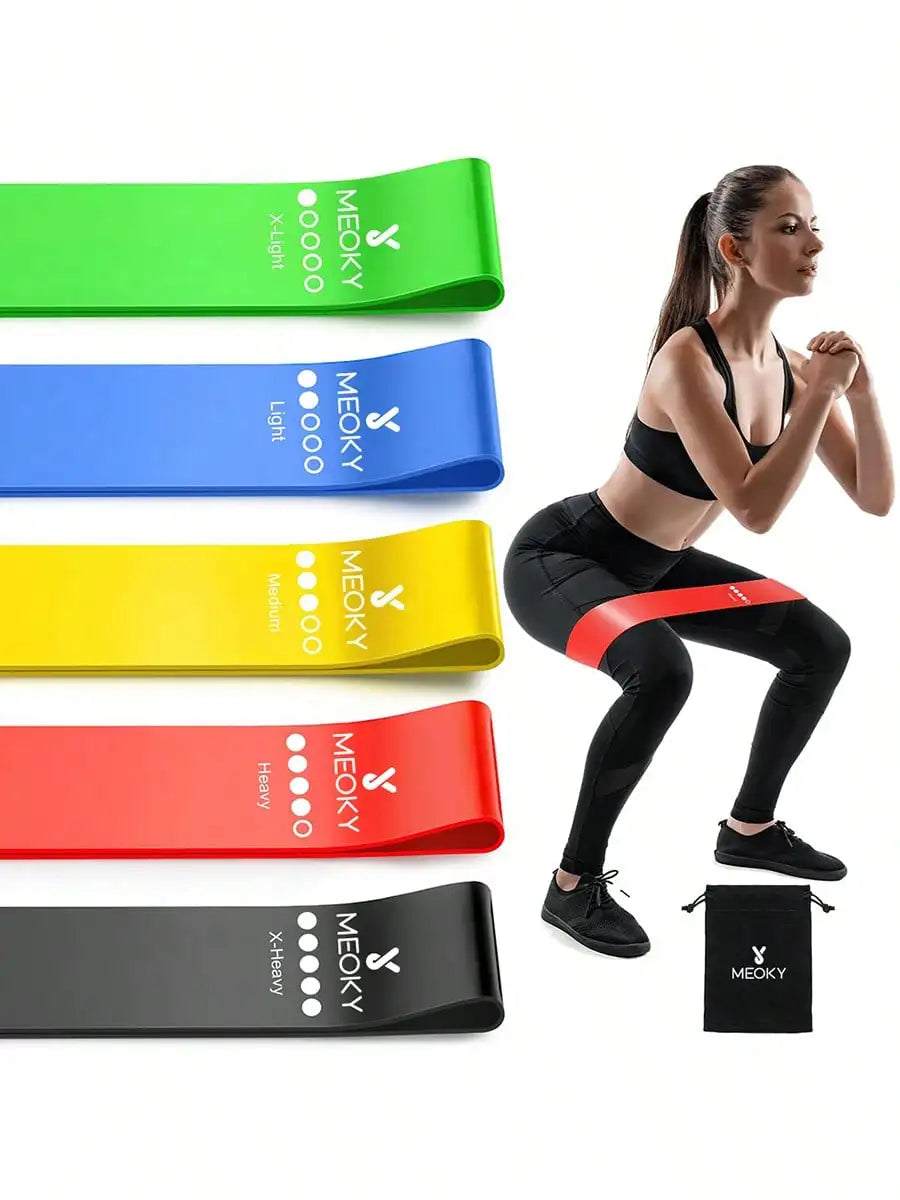 Meoky Premium Resistance Bands Set For Home Cardio Workout