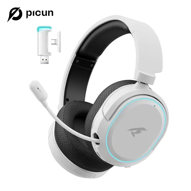 Picun G2 Bluetooth Gaming Headset With ENC Microphone