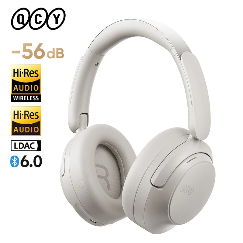 QCY H3S Wireless Headphones With Adaptive ANC And Spatial Sound