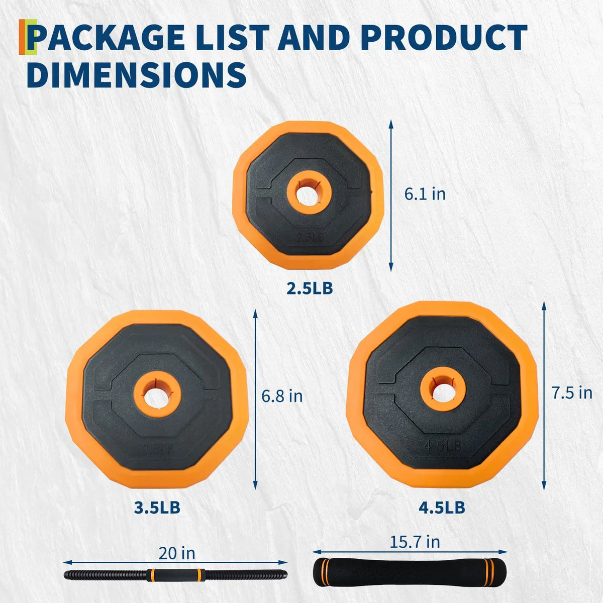 Adjustable Dumbbell Set With Connector For Home Gym