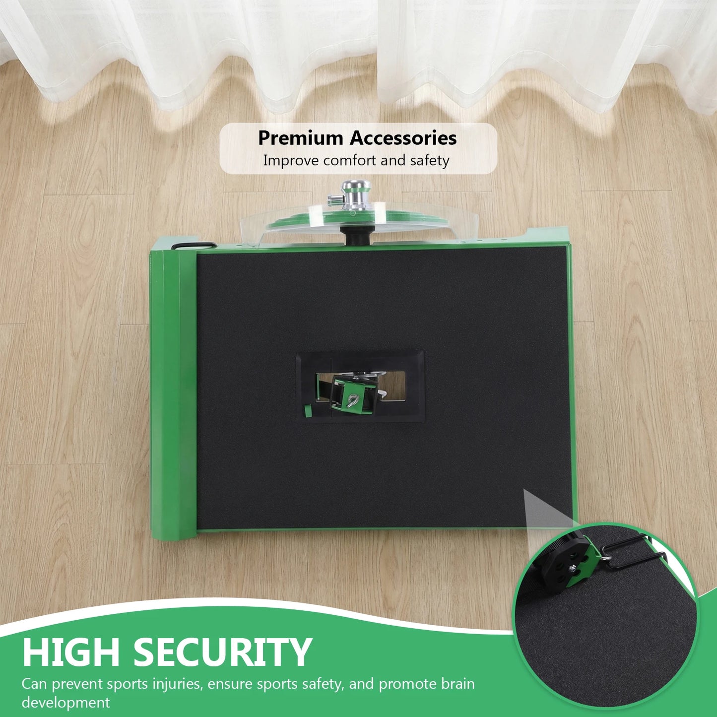 Flywheel Trainer With Adjustable Strap For Home Office Travel